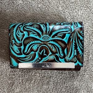 Patricia Nash leather Floral Embossed Wallet